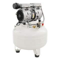 30L 3/4HP Dental Air Compressor Portable Air Compressor with Muffler 120PSI 110V