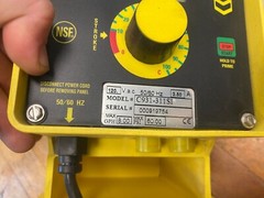 Milton Roy C931-311SI Microprocessor Dosing Pump 120VAC 3.50A 8.00GPH 60.00PSI