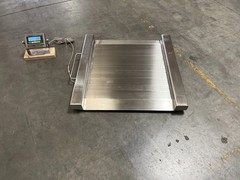 US-LD2828SS-P-EX “SafeWeigh” Drum Scale (2,500 lb x 0.5 lb)