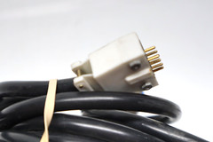 Alcatel CFF 350 Turbo Vacuum Pump Controller Connecting Cable White