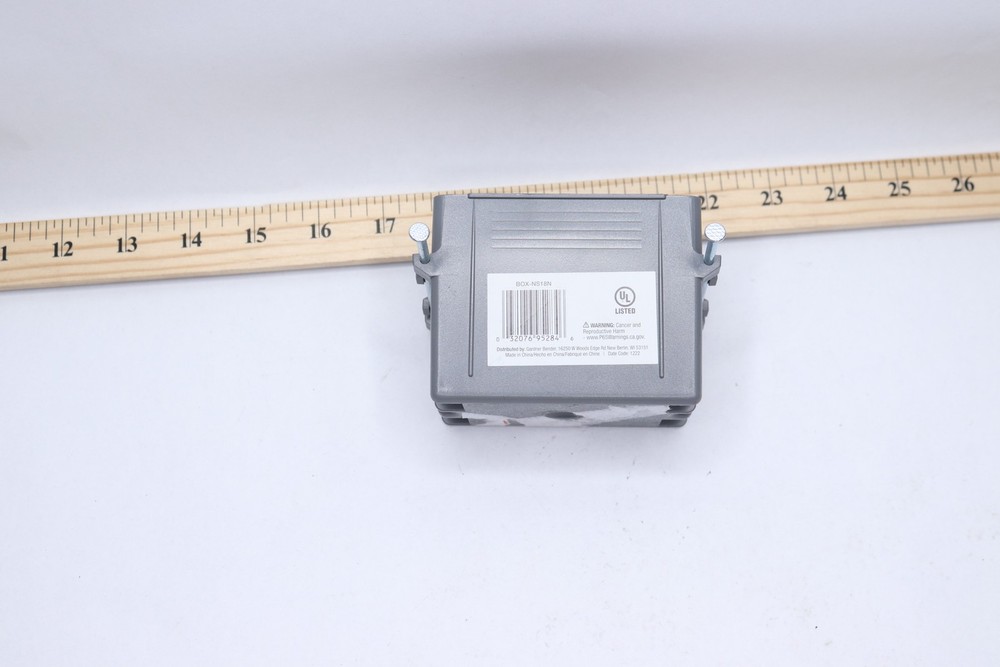 Gardner Bender 18 cu. in. 1-Gang New Work Electrical Switch/Outlet Box