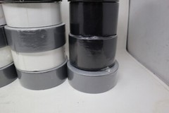 Wholesale Bulk Lot of 23 Rolls 2″ 3″ Tape Various Types & Colors Gray White Red