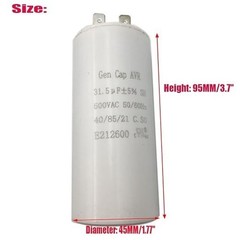 31.5Uf 425V 475V 500V 25/85/21 PO Replacement Generator Capacitor AVR