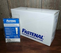 *BULK* 600x Self Drilling 60 Lbs Threaded Drywall Plastic Anchors For #8 Screws