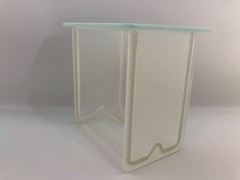 Chromatography Prep TLC Developing Chamber Tank Holds 2 Plates 10 cm or 20 cm
