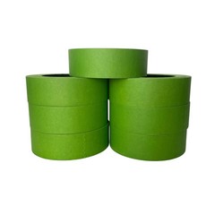 Lot Of 32 Rolls 1.5″ X 60 Yrds Green Painters Masking Tape Fine Edge MADE IN USA