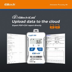 Elitech Temperature Humidity Data Logger-40~185°F, 0~100%RH,Loget260-THE w/Probe