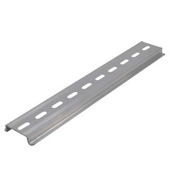 mxuteuk 3pcs DIN Rail Slotted Aluminum RoHS 8″ Inches Long 35mm Wide 7.5mm Hi…