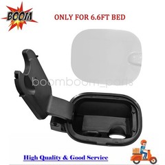 Fit 19-24 Chevy Silverado 1500 Fuel Filler Housing & White Cap Door Set