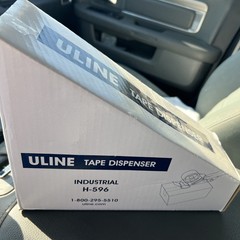 New Uline H-596 Packing Tape Dispenser Gun 3-Inch Side Load – Industrial grade ￼