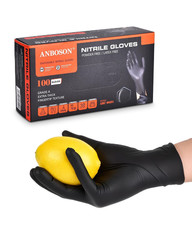 6 Mil Disposable Nitrile Gloves, Heavy Duty Disposable Glove, Cooking Gloves, La