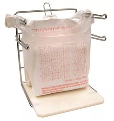 Small T-Shirt Carry-Out Bags Thank You Shopping Bags 7″ x 5″ x 15″ (2,000 ct.)