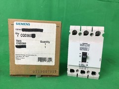 SIEMENS CQD CIRCUIT BREAKER CQD360 60AMP 480Y/277V 3P