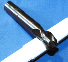 HELICAL Carbide End Mill 3/4 dia. 3 flute 1″ LOC 0.190″cr 3″ Reach 4-1/2 OAL