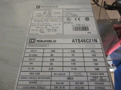 Square D Altivar 46 Soft Start ATS46C21N 150HP 460V 190A 50/60Hz Used