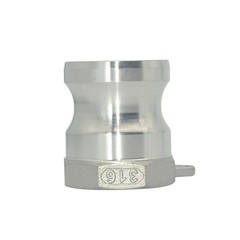 1″ 1 in Camlock type A male to NPT Female Threaded Adapter Stainless Steel 304