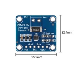 4Pcs INA219 I2C Bi-Directional DC Current Power Supply Sensor Breakout Board …