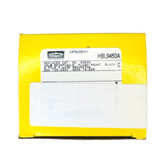 HBL9450A Hubbell Kellems Receptacle 3Pole 4-Wire Ground 50A 125/250V Flush Black