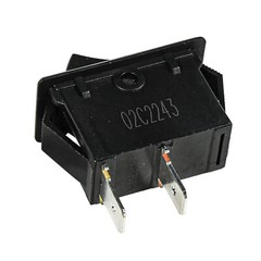 HQRP ON Off Rocker Switch 2-Prong 16A 125V for KEDU HY35C, Saw, Air Compressor