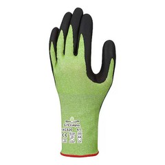 Showa 7501Pfs Disposable Gloves, 2.5 Mil Palm, Nitrile, Powder-Free, 200 Pk,