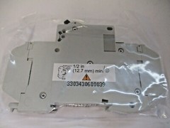 SCHNEIDER ELECTRIC SQUARE D MINI CIRCUIT BREAKER 60103 C60 2A MULTI 9