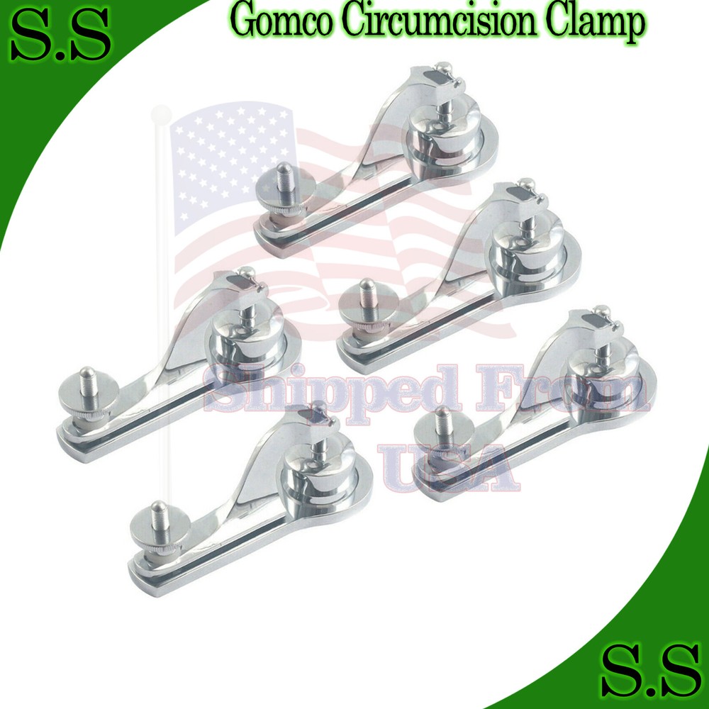 Gomco Circumcision Clamp 3.6 / 3.4 / 3.2 / 2.9 / 2.6 CM Surgical Instruments