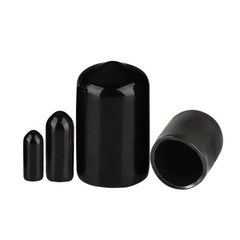 End Cap Rod Bar Screws Bolts Tubes Cable PVC Rubber Plastic Thread Cover Caps