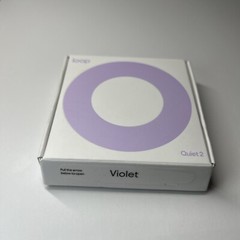 Loop Quiet 2 Ear Plugs Violet Reusable Noise-Reducing Earplugs NRR 14dB SNR 24dB