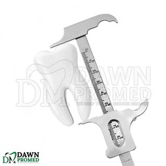 Boley Gauge 6″ Vernier Caliper 10 CM Measuring Dental Orthodontic Inst German Gr