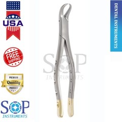 Dental Extracting Forceps #23 Lower Molars Cow Horn Dental Surgical German Grade
