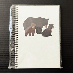 Crane Creek Graphics Blank Book Black Bears Notebook Bear Cubs Sealed