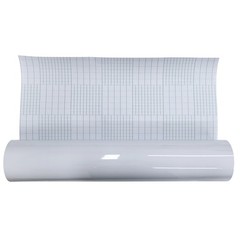 3 Mil Glossy Cold Laminating Film 25″ x 1102″ Self Adhesive Clear Vinyl Roll