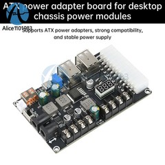 20/24Pin ATX Power Adapter Board Desktop Chassis ATX Power Supply Breakout Board