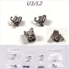 5Kit Dental Orthodontic Buccal Tubes Roth 022 1st Molar U3/L2 Convertible Triple