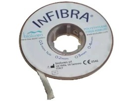 Dental Glass Fiber Splint 3 mm impregnated Light Cure Bioloren InFibra Fiber (FS
