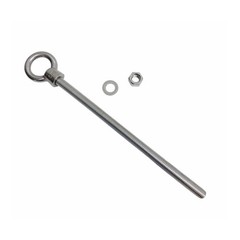 Marine Grade T316 Stainless Shoulder Eye Bolt 5/8″ x 12″, 3,200 lb WLL
