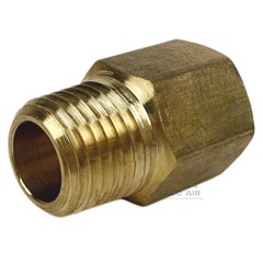 1/4″ Female X 1/4″ Male NPT Pipe Fitting Extender Adapter FIP X MIP Brass