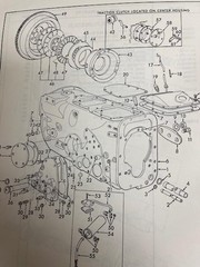 GENUINE Ford 4 Cylinder Tractor 1953 / 64 Parts List Manual 48084