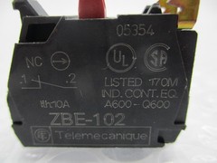 TELEMECANIQUE ZBE-102 CONTACT BLOCK NSNP