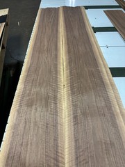 Walnut Raw Wood Veneer 2 sheets 100” x 12” 320K