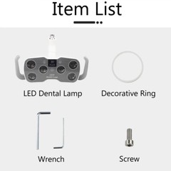 22mm/26mm Dental Oral Shadowless LED Cold Light Induction Lamp LCD Display P157