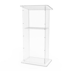 Plexiglass Clear Christian Lucite Church Pulpit Conference Lectern School Podium