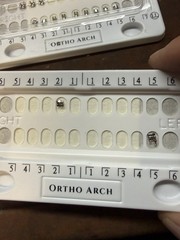Ortho Arch LN2-902 Horizon Mini Roth .022 Brackets Partial Lot 3 Trays