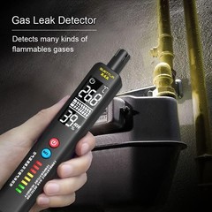 Portable Gas Leak Detector, SUETTLA X4A 2-in-1 Handheld Natural Gas Sniffer