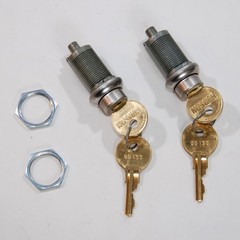 🔒 Pair (2) – GDC2329 Truck Tool Box Locks w/ 4 Keys Delta Contico Hudson 3/4″