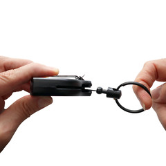 S48K by Key-Bak – Super 48 Heavy Duty Retractable Key Reel with Kevlar Cord