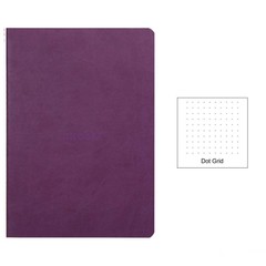 Rhodia Rhodiarama Softcover Notebook A5 – 5.8″ x 8.3″ (148 x 210mm) Dot Grid, Pu