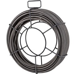 Drain Cleaning Cable 50 Feet x 1/2 Inch Solid Core Cable Sewer Cable