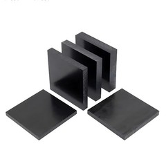 PTFE Sheet Plate Hard Plastic Panel High Temperature Thick 2mm-30mm White/Black
