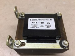 Signal Transformer A41-80-20 115/230V 10/20V 50/60Hz 80VA C9632 Bel A41 Series